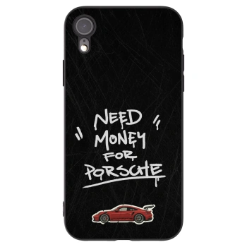 Picasee crna silikonska maskica za Apple iPhone XR - Dark Racer