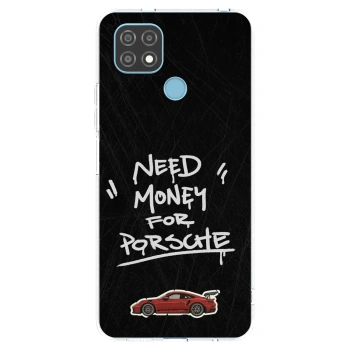 Picasee silikonska prozirna maskica za Realme C21 - Dark Racer