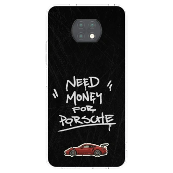 Picasee silikonska prozirna maskica za Xiaomi Redmi Note 9T - Dark Racer