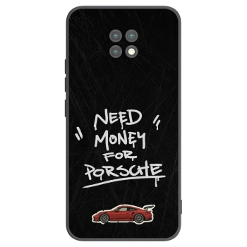 Picasee crna silikonska maskica za Xiaomi Redmi Note 9T - Dark Racer