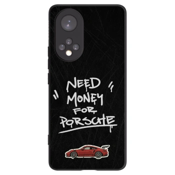 Picasee crna silikonska maskica za Honor 50 5G - Dark Racer