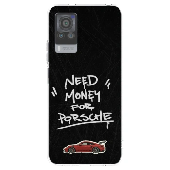 Picasee silikonska prozirna maskica za Vivo X60 Pro 5G - Dark Racer