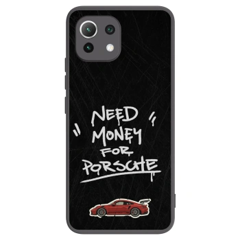 Picasee crna silikonska maskica za Xiaomi 11 Lite 5G NE - Dark Racer