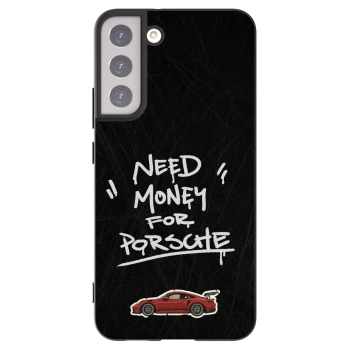 Picasee crna silikonska maskica za Samsung Galaxy S22+ 5G - Dark Racer