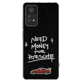 Picasee silikonska prozirna maskica za Xiaomi Redmi Note 11 Pro 5G - Dark Racer