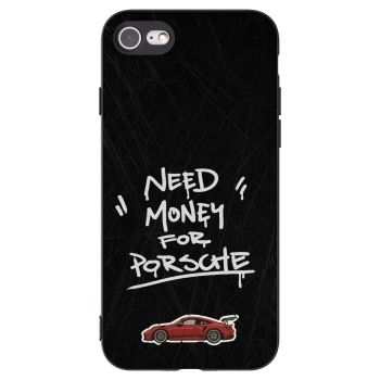 Picasee crna silikonska maskica za Apple iPhone SE 2022 - Dark Racer
