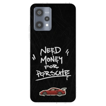 Picasee silikonska prozirna maskica za Realme 9 Pro 5G - Dark Racer