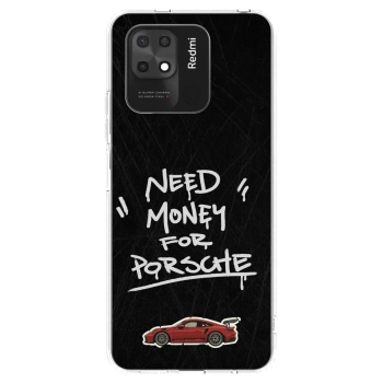 Picasee silikonska prozirna maskica za Xiaomi Redmi 10C - Dark Racer