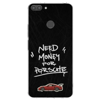 Picasee silikonska prozirna maskica za Huawei P Smart - Dark Racer