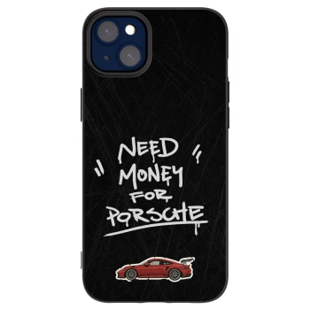 Picasee crna silikonska maskica za Apple iPhone 14 Plus - Dark Racer