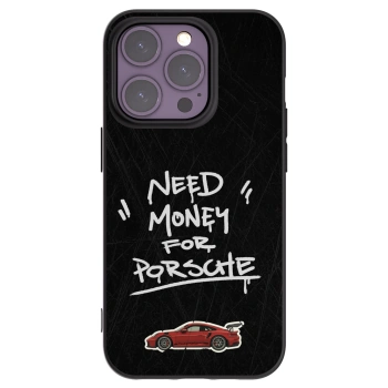Picasee crna silikonska maskica za Apple iPhone 14 Pro - Dark Racer