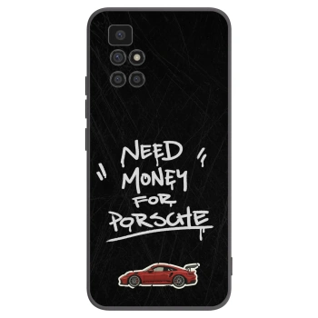 Picasee crna silikonska maskica za Xiaomi Redmi 10 (2022) - Dark Racer