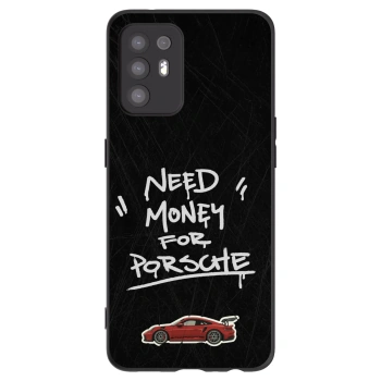 Picasee crna silikonska maskica za OPPO A94 5G - Dark Racer