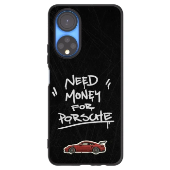 Picasee crna silikonska maskica za Honor X7 - Dark Racer