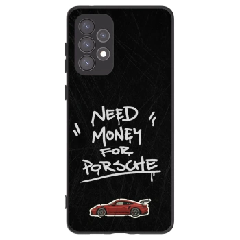 Picasee crna silikonska maskica za Samsung Galaxy A73 5G - Dark Racer