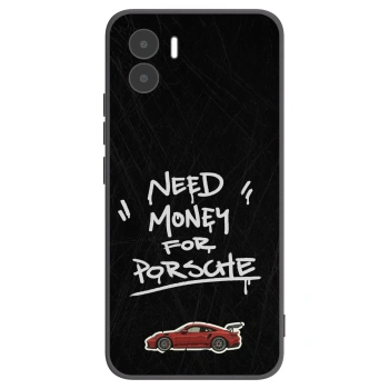 Picasee crna silikonska maskica za Xiaomi Redmi A1 - Dark Racer