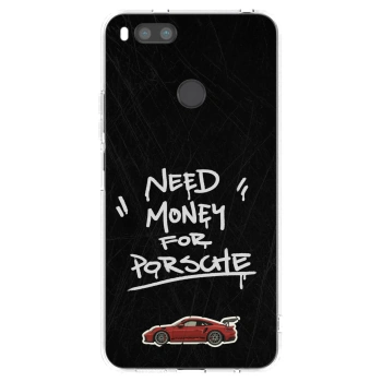Picasee silikonska prozirna maskica za Xiaomi Redmi A1 - Dark Racer