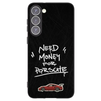 Picasee crna silikonska maskica za Samsung Galaxy S23+ 5G - Dark Racer