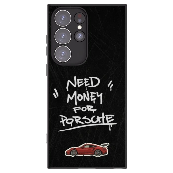 Picasee crna silikonska maskica za Samsung Galaxy S23 Ultra 5G - Dark Racer