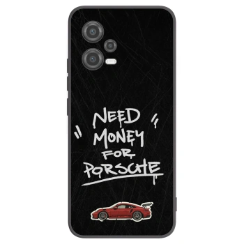 Picasee crna silikonska maskica za Xiaomi Poco X5 - Dark Racer