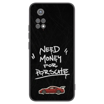 Picasee crna silikonska maskica za Xiaomi Redmi Note 11S 5G - Dark Racer