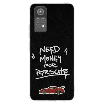 Picasee silikonska prozirna maskica za Xiaomi Redmi Note 11S 5G - Dark Racer