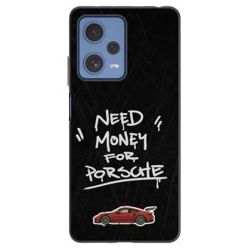 Picasee crna silikonska maskica za Xiaomi Redmi Note 12 Pro 5G - Dark Racer