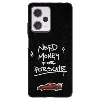 Picasee crna silikonska maskica za Xiaomi Redmi Note 12 Pro+ 5G - Dark Racer