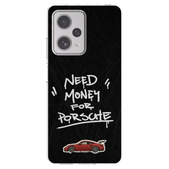 Picasee silikonska prozirna maskica za Xiaomi Redmi Note 12 Pro+ 5G - Dark Racer