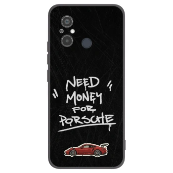 Picasee crna silikonska maskica za Xiaomi Redmi 12C - Dark Racer