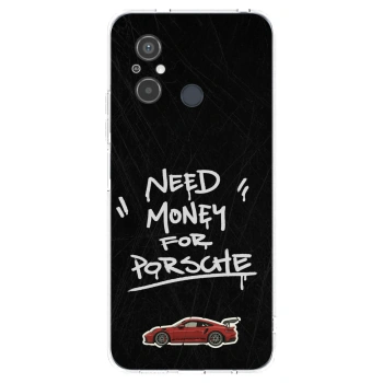 Picasee silikonska prozirna maskica za Xiaomi Redmi 12C - Dark Racer