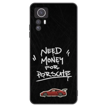 Picasee crna silikonska maskica za Xiaomi Redmi Note 12S - Dark Racer