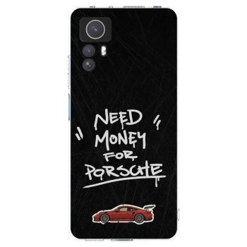 Picasee silikonska prozirna maskica za Xiaomi Redmi Note 12S - Dark Racer