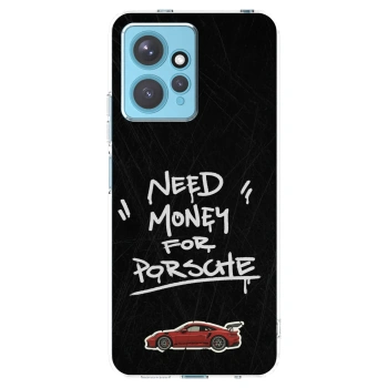 Picasee silikonska prozirna maskica za Xiaomi Redmi Note 12 4G - Dark Racer