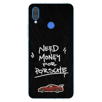 Picasee silikonska prozirna maskica za Huawei Nova 3 - Dark Racer