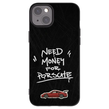 Picasee crna silikonska maskica za Apple iPhone 15 Plus - Dark Racer