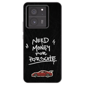 Picasee crna silikonska maskica za Xiaomi 13T - Dark Racer