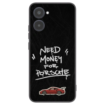Picasee crna silikonska maskica za Realme 10 4G - Dark Racer