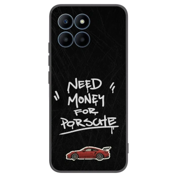 Picasee crna silikonska maskica za Honor 70 Lite - Dark Racer