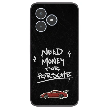 Picasee crna silikonska maskica za Realme C53 - Dark Racer