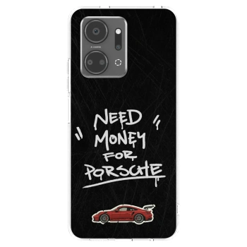 Picasee silikonska prozirna maskica za Honor X7a - Dark Racer