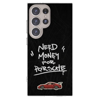 Picasee silikonska prozirna maskica za Samsung Galaxy S24 Ultra S928B 5G - Dark Racer