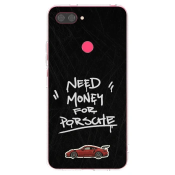 Picasee silikonska prozirna maskica za Xiaomi Mi 8 Lite - Dark Racer