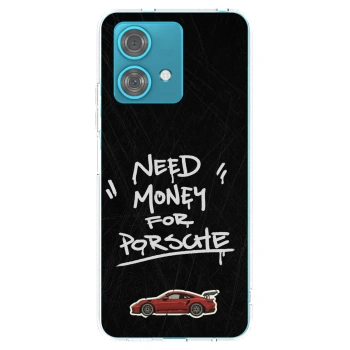 Picasee silikonska prozirna maskica za Motorola Edge 40 Neo - Dark Racer