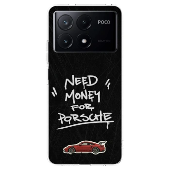Picasee silikonska prozirna maskica za Xiaomi Poco X6 Pro - Dark Racer