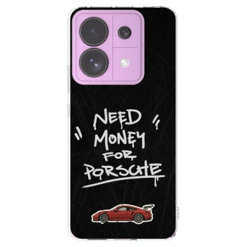 Picasee silikonska prozirna maskica za Xiaomi Redmi Note 13 Pro 5G - Dark Racer
