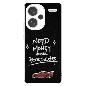 Picasee silikonska prozirna maskica za Xiaomi Redmi Note 13 Pro+ 5G - Dark Racer