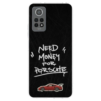Picasee silikonska prozirna maskica za Xiaomi Redmi Note 12 Pro 4G - Dark Racer