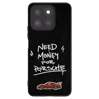 Picasee crna silikonska maskica za Honor X8b - Dark Racer