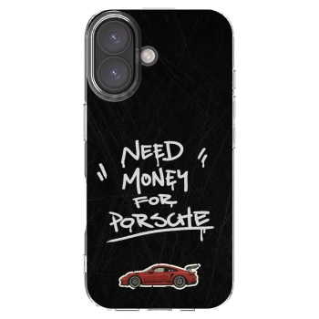 Picasee silikonska prozirna maskica za Apple iPhone 16 - Dark Racer